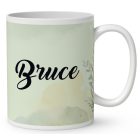 Névvel kérhető - Fekete Schipperke portré mintás bögre