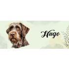 Névvel kérhető - Német drótszőrű vizsla portré mintás bögre