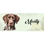 Névvel kérhető - Német rövidszőrű vizsla portré mintás bögre