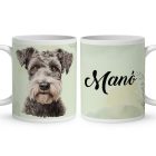 Névvel kérhető - Pumi portré mintás bögre