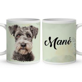 Névvel kérhető - Pumi portré mintás bögre