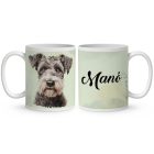 Névvel kérhető - Pumi portré mintás bögre