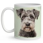 Névvel kérhető - Pumi portré mintás bögre