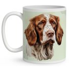 Névvel kérhető - Ír szetter portré mintás bögre