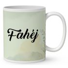 Névvel kérhető - Ír szetter portré mintás bögre