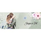 Névvel kérhető - Örökké együtt mintás egyedi bögre