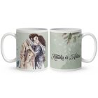 Névvel kérhető - Veled a legjobb… mintás egyedi bögre