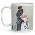 Névvel kérhető - Házassági évfordulóra mintás bögre