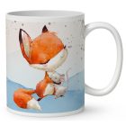 Kérd a Neveddel - Cuki Róka és kisegér mintás bögre