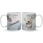 Kérd a Neveddel - Kakaós Koala mintás bögre