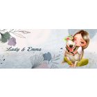 Kérd a Neveddel - Én és a kutyám mintás bögre