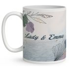 Kérd a Neveddel - Én és a kutyám mintás bögre