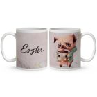 Kérd a Neveddel - Én és a kutyám mintás egyedi bögre