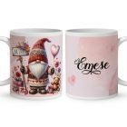 Kérd a neveddel - A legédesebb sünike mintás egyedi bögre