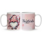 Kérd a neveddel - Glemie Gnome mintás bögre