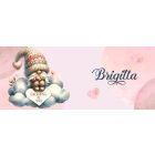 Kérd a neveddel - Glemie Gnome mintás egyedi bögre