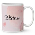 Kérd a neveddel - Pillangós Manó mintás bögre