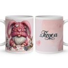 Kérd a neveddel - Pillangós Manó mintás egyedi bögre