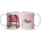 Kérd a neveddel - Pillangós Manó mintás egyedi bögre