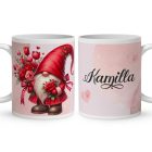 Kérd a neveddel - Love Street Manó mintás egyedi bögre