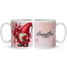 Kérd a neveddel - Love Street Manó mintás egyedi bögre