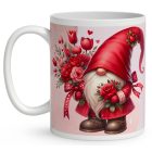 Kérd a neveddel - Love Street Manó mintás egyedi bögre