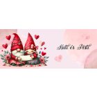 Kérd a neveddel - Páros manók és a szerelmes levél mintás bögre