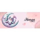 Kérd a neveddel -  Szeretettel Hold manó mintás bögre