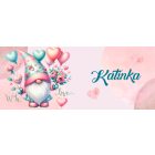 Kérd a neveddel -  Lufis cuki manó mintás bögre