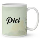 Névvel kérhető - Brit rövidszőrű macska portré mintás bögre