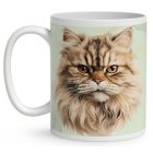 Névvel kérhető - Perzsamacska portré mintás bögre