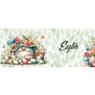 Névvel kérhető - Húsvéti manó és a nyuszikák mintás bögre