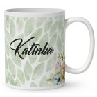 Névvel kérhető - Húsvéti manó és a kis csibe mintás bögre