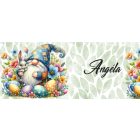 Névvel kérhető - Húsvéti manó nyuszikával mintás bögre