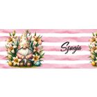 Névvel kérhető - Liliom és cuki manó mintás bögre