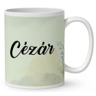 Névvel kérhető - Olasz agár portré mintás bögre