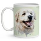 Névvel kérhető - Tátrai juhászkutya portré mintás bögre