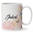 Névvel kérhető - Kis cuki húsvéti nyuszi mintás bögre