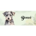 Névvel kérhető - Pumi kölyök portré mintás bögre