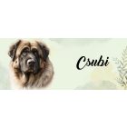 Névvel kérhető - Kaukázusi juhászkutya portré mintás bögre