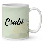 Névvel kérhető - Kaukázusi juhászkutya portré mintás bögre