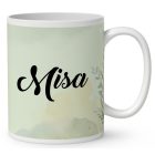 Névvel kérhető - Pireneusi hegyikutya portré mintás bögre