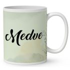 Névvel kérhető - Berni pásztor portré mintás bögre