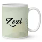 Névvel kérhető - Szürke Havanese portré mintás bögre