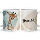 Kérd a neveddel - A legédesebb sünike mintás egyedi bögre