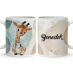 Kérd a neveddel - A legédesebb sünike mintás egyedi bögre