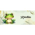 Kérd a neveddel - Cuki virágos tengerimalac mintás egyedi bögre