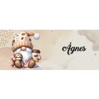 Névvel kérhető - Kávés manó cuki lajhárral mintás bögre