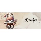 Névvel kérhető - Könyvmoly kávés manó mintás bögre