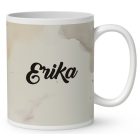 Névvel kérhető - kávés manó kávébabbal mintás bögre